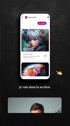 Add texture to your text with the Adobe Firefly app & @BenjaminMollier | Adobe France