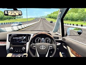 Toyota Alphard Car Driving - Logitech G29 Gameplay - Realistic City Car Driving Simulator 2022