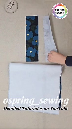 [DIY] Flower Tote Bag 🌸 It_s an easy-to-make #diysewing #sewingideas #reels #viral #design | Ospring Sewing