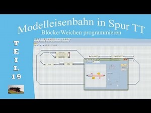 Modelleisenbahn in Spur TT - Teil 19 - TC Bronze Blöcke/Weichen programmieren