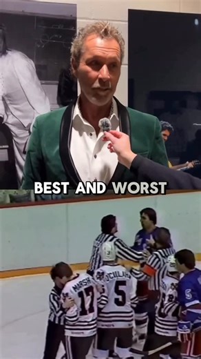Broadway Block on Instagram: "Ron Duguay was asked who the best prankster on the Rangers was…says it was an easy choice. Former roommate Nick Fotiu would hide under a bed or in a closet to scare him 😂 #NYR #nyrangers #newyorkrangers #hockey"