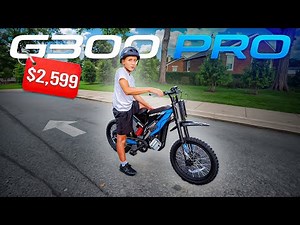 Half the price and faster than a surron!! Happy Run G300 Pro Ebike!!
