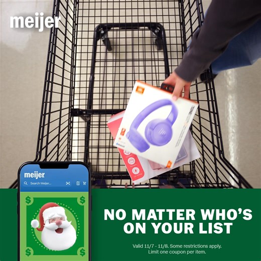 Get more merry for your money with Meijer Santa Bucks. Clip with mPerks, save up to $50 & bring more savings to the season! | Meijer