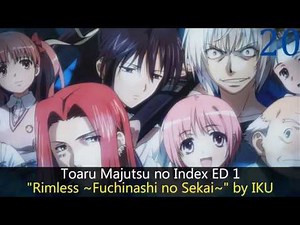 My Top 30 Anime Endings of Fall 2008 + 31-61 listed in the description