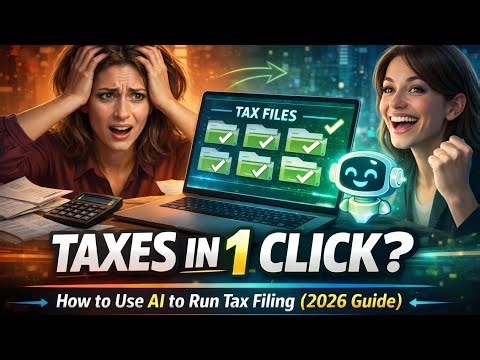 How to Use AI to Run Tax Filing (2026 Guide) | Tax Return Australia | AI Taxes