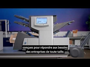 Présentation des mises sous pli 2500, 3500 et 4500 de Pitney Bowes