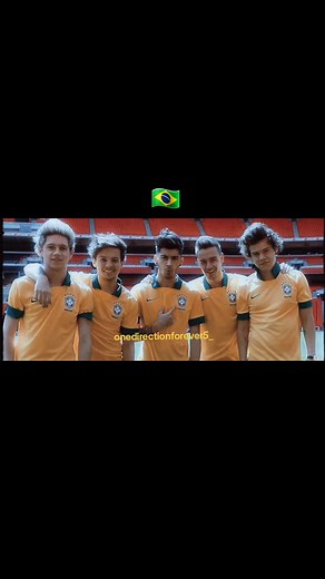 We Love Brazil ♥️ #1D #harrystyles #zaynmalik #liampayne #niallhoran #louistomlison #viralizandonotiktok #onedirectionforever5_