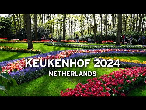 🇳🇱 Keukenhof, April 2024 - Netherlands [4K]