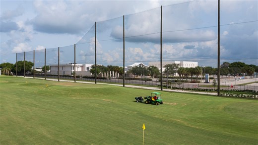 The Park golf course in West Palm Beach closes its driving range until nets heights are raised