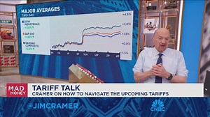 Gold has proven itself a preferred choice for investors when the market gets choppy, says Jim Cramer