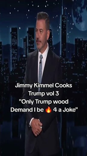 Jimmy Kimmel Re-Cooks Trump w/ Irony 😉🔥