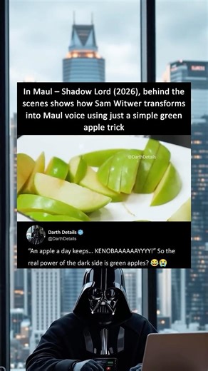 Sam Witwer’s Weird Maul Voice Trick #starwars