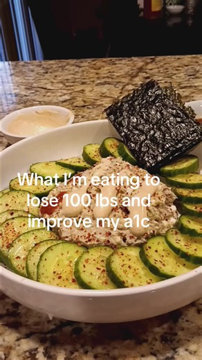 Hey cousins, I made me some tuna sushi with some cucumbers and wasabi seaweed wraps on the side. I made some homemade yum yum sauce and the other sauce is @G Hughes Sugar Free Asian Miso. Don’t cheat yourself, treat yourself. There is always a low carb option for your favorite foods. Until next time, catch me in these low carb streets. Spicy tuna, tuna, mayo, and sriracha. Yum yum 1/2 cup mayo I like the 1 tablespoon sugar free ketchup 1/4 teaspoon garlic salt 1/4 teaspoon paprika 1 TB sweetener