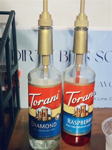 were on a fresca kick. #refreshing #dirtysoda #sweetcream #raspberry #delicious