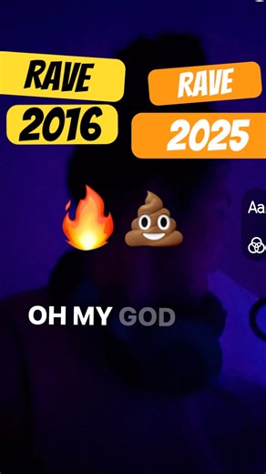 RAVE 2016 or 2025??? #noramysticedmbff #hardstyle #angerfist