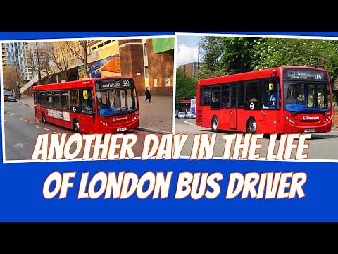 Another Day In The Life Of London Bus Driver | Late Duty 124/380 Route