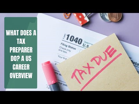 What Does a Tax Preparer Do? A US Career Overview