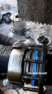 1.3M views · 5.8K reactions | Wheel Hub Oil Leak Repair | Oil Seal & Brake Pad Replacement. #WheelHub #OilLeakRepair #BrakePadReplacement #HeavyTruck #AutoRepair #TruckMaintenance #MachineryFix #AxleRepair #EquipmentMaintenance #BrakeSystem | Mechanic Steve | Facebook