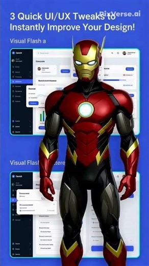 3 Quick UI/UX Tweaks to Instantly Improve Your Design | #shorts #uiux #designtips #productdesign