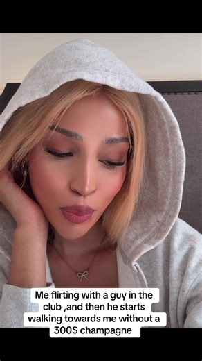 Flirting in the Club: Unexpected Champagne Encounter