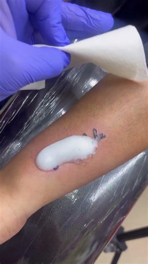 Side wrist tattoo for girls 😱 #shorts #tattoo #trending