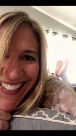 Shy mom shows smooth soles (part 2)