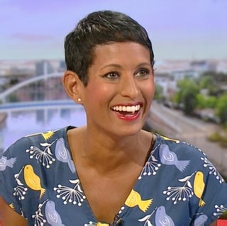 Naga Munchetty on BBC Breakfast