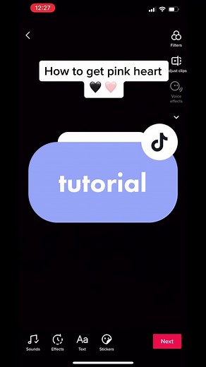 Pink Heart Emoji Request Tutorial
