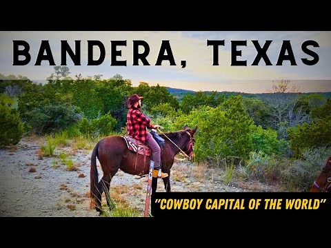Inside the Cowboy Capital of the World 🤠🐎 - Bandera, Texas