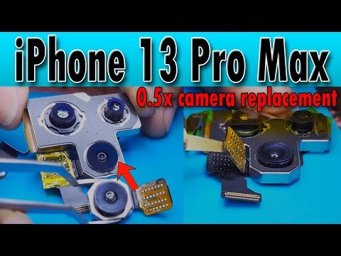 iPhone 13 pro / 13 pro max 0.5x camera replacement