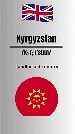 How to Pronounce Kyrgyzstan Correctly-Perfect Pronunciation #pronunciation #englishpronunciation