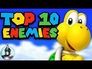 Top 10 Super Mario Enemies (Part 1) by Super Coin Crew | The Leaderboard