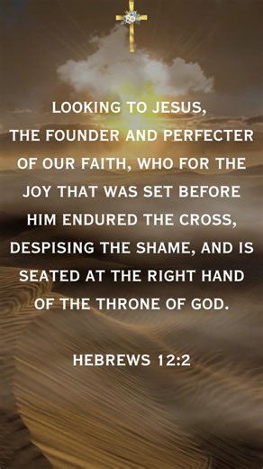 Hebrews 12:2 The Most Important Verse in the Bible #shorts