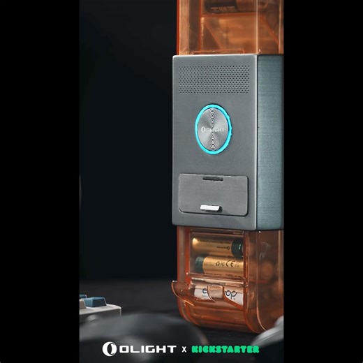 Ostation X | World's First 3-in-1 Battery Charger! Drop, Charge & Go! Revolutionize your battery charging experience with Olight Ostation X—the ultimate solution that automatically addresses all your needs from charging to analyzing to storage. Make battery charging and use unprecedentedly convenient! Live on Kickstarter Now! | Olight World