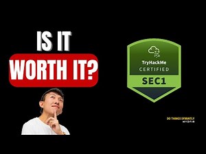 TryHackMe Cybersecurity 101 (SEC1) Certification | Is It Good?