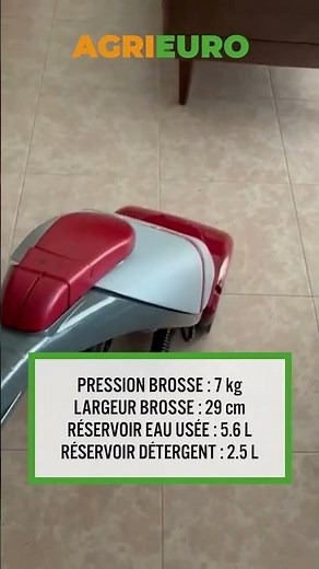 Autolaveuse à eau chaude Lavor Pro Crystal Clean - Vidéo de fonctionnement