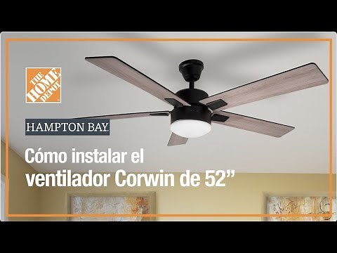 ¿Cómo instalar un ventilador de techo?