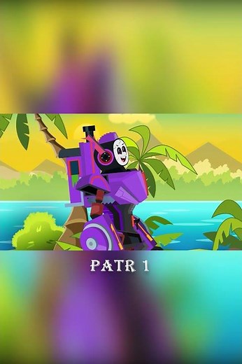 The Best Train TRANSFORMERS Animated - theme song #solomixgame