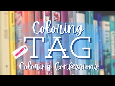 Sharing How I Feel About the Books In My Collection - Coloring Confessions Tag
