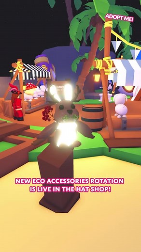 New Eco Pet Wear Rotation | Hat Shop Update in Roblox Adopt Me!