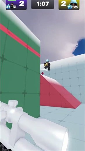 1v1'ing My Subscriber in Roblox Rivals #roblox #gaming #rivals #trickshots #robloxrivals