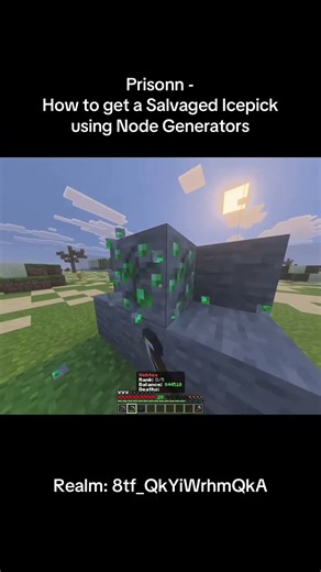 Minecraft KitPvP & Prisons. Realm:8tf_QkYiWrhmQkA #minecraftbedrock #realm #kitpvp #mc #mcpe #rust