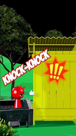 Raddy Won’t Let Alex Poop in Peace! 😂🚽#shorts #funny #loop #animation