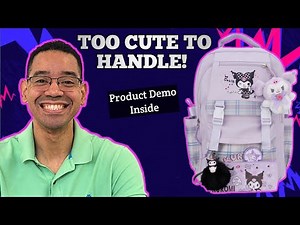 CUTEST Backpack EVER?! 😍💜 | Kawaii School Bag That EVERY Girl Wants!