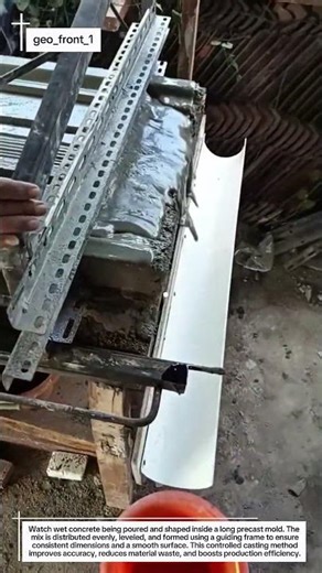 Precast Concrete Molding Process | Efficient Slab Casting Technique