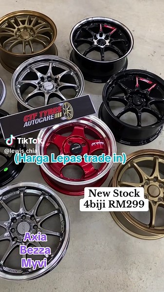 15 swap 15 RM299🔥🔥 Location:Ctf tyres autocare #myvi #axia #bezza #Sportrimmurah #100k