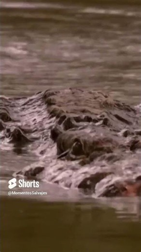 Crocodile VS Buffalo