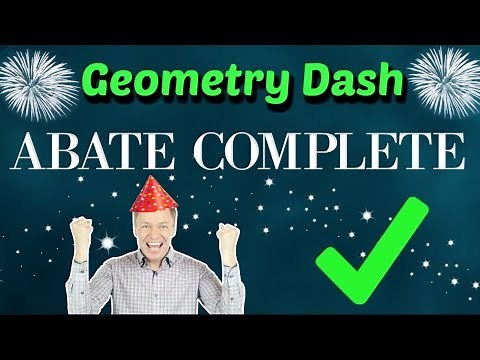 Geometry Dash - Abate Complete!! (Easy Demon)