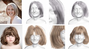 3D Hair Reconstruction Out of a Single Image