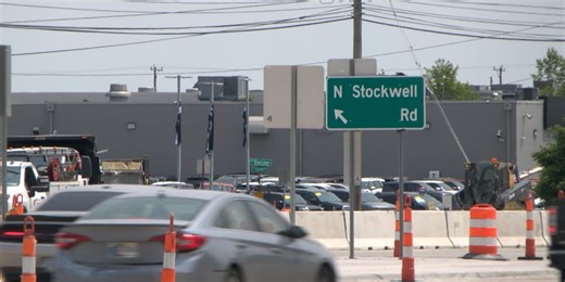 Displaced left turn opens at Stockwell & Lloyd intersection